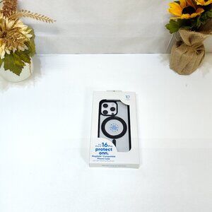 Onn. MagSafe Compatible iPhone 16 Pro Case With Ring Stand 10' Drop Tested NIB